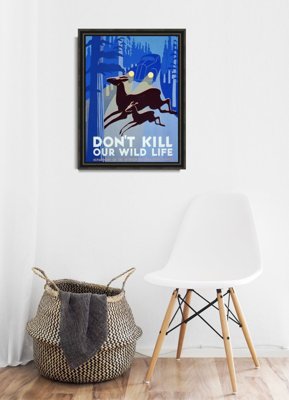 Plakat do pokoju Don't Kill Wild Life