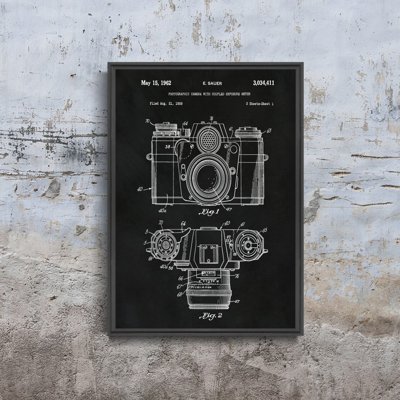 Plakatyw stylu retro Sauer