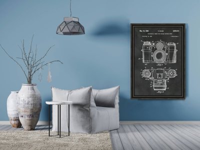 Plakatyw stylu retro Sauer