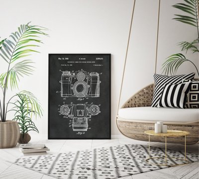 Plakatyw stylu retro Sauer