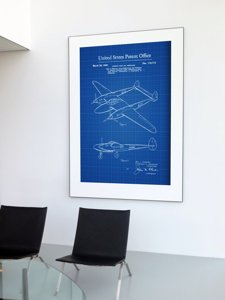 Plakat do pokoju Lockheed