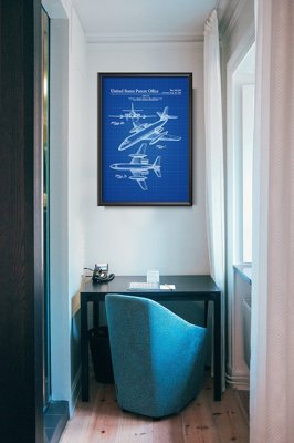 Retro plakat Samlot Lockheed
