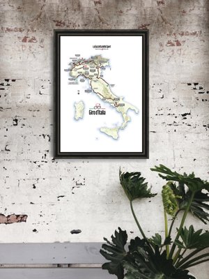 Plakat vintage do salonu Giro d Italia