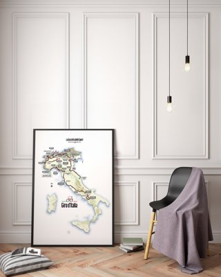 Plakat vintage do salonu Giro d Italia