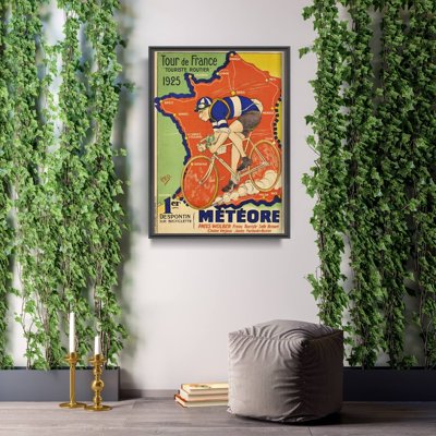 Plakat retro do salonu Tour de France