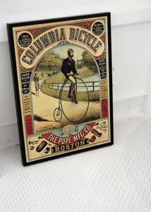Plakat w stylu retro Plakat rowerowy Columbia