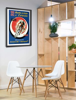 Plakat vintage Vuelta Ciclista