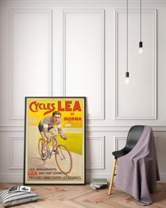 Plakat vintage Plakat rowerowy Campionati del Mondo di Ciclismo
