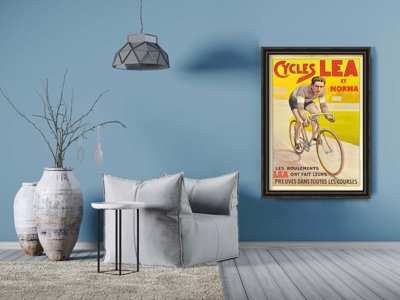 Plakat vintage Plakat rowerowy Campionati del Mondo di Ciclismo