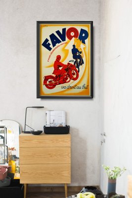 Plakat w stylu vintage Fotografia Tour de France Charly Gaul