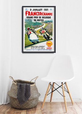 Plakat do pokoju Francorchamps Grand Prix de Belgique