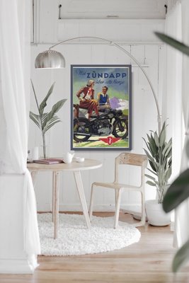 Plakat w stylu vintage Zündapp
