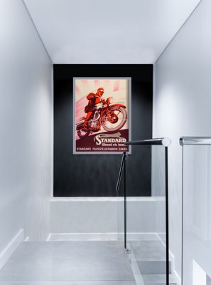 Plakat vintage Motocykl