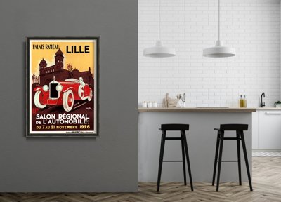 Plakat na ścianę Palais Rameau French Car Lille