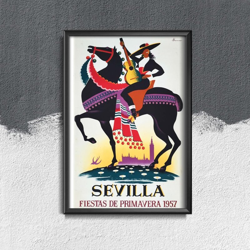 Plakat do pokoju Sevilla Fiesta de Primavera