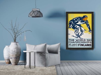 Plakat do pokoju Finlandia Ski