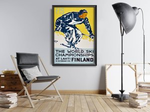 Plakat do pokoju Finlandia Ski