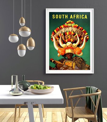 Plakat retro Plakat RPA