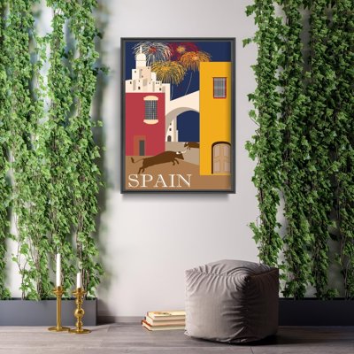 Plakat vintage Hiszpania