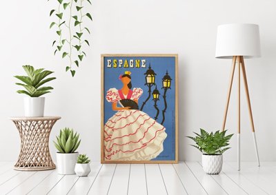 Retro plakat Hiszpania