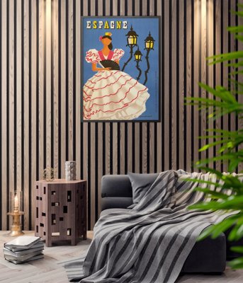 Retro plakat Hiszpania