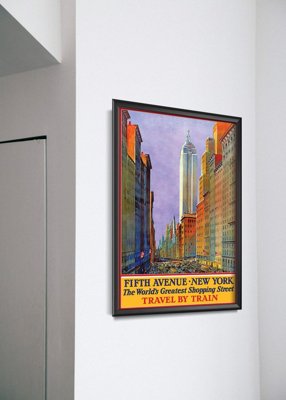 Plakat do pokoju New York Fifth Avenue