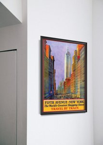 Plakat do pokoju New York Fifth Avenue