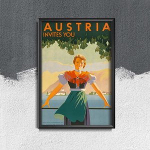 Plakat na ścianę Austria