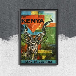 Plakat do pokoju Kenia Afryka