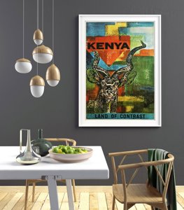 Plakat do pokoju Kenia Afryka