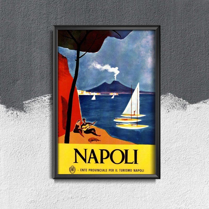 Plakat na ścianę Włochy Neapol