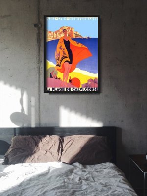 Plakat do pokoju Południowa Francja Calvi Korsyka