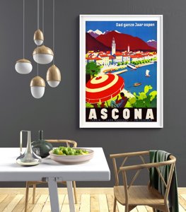 Plakat na ścianę Szwajcaria Ascona