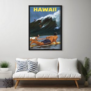 Plakat do pokoju Hawaje