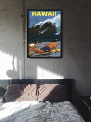 Plakat do pokoju Hawaje