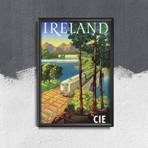 Plakat na ścianę Pociąg irlandzki