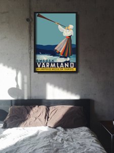 Plakat do pokoju Szwecja Varmland