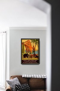 Plakat vintage England Railway London