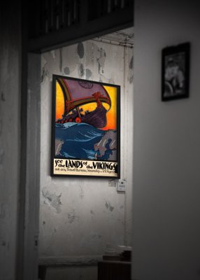 Plakat na ścianę Viking Sweden Thor Scandinavia