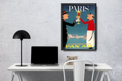 Plakat na ścianę Paris French Air