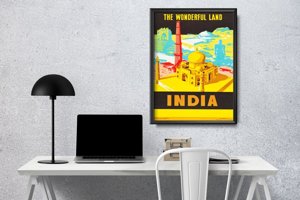 Plakat na ścianę Indie Cudowna Kraina