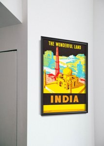 Plakat na ścianę Indie Cudowna Kraina