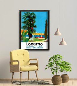 Plakat do pokoju Szwajcaria Locarno