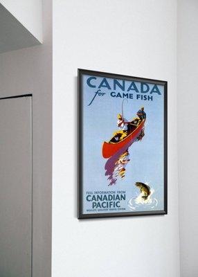 Plakat na ścianę Kanada dla ryb łownych