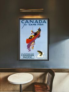Plakat na ścianę Kanada dla ryb łownych