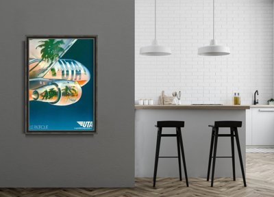 Plakat na ścianę Linie lotnicze Pacific Uta