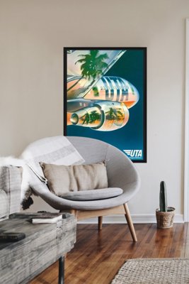 Plakat na ścianę Linie lotnicze Pacific Uta