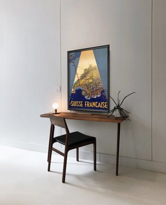 Retro plakat La Suisse Francaise