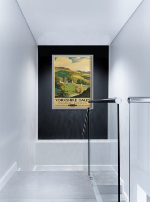Plakat vintage do salonu Yorkshire Dales