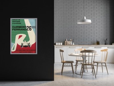 Plakat retro do salonu Formule Coupe De Vitesse